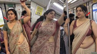 Drawing Stranger Aunty Impress In Metro – Xxx Vidoes